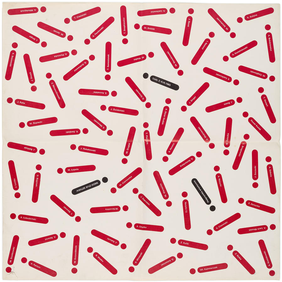 Plakat do wydarzenia &bdquo;Pielgrzymka artystyczna: Niech żyje sztuka&rdquo;