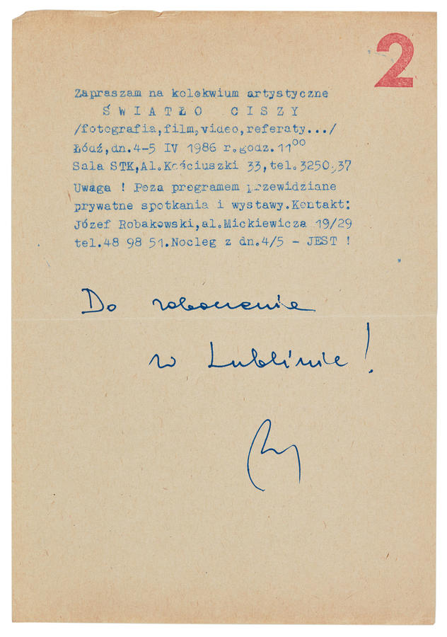 Zaproszenie na Kolokwium z fotografią pt. &bdquo;Światło ciszy&rdquo;