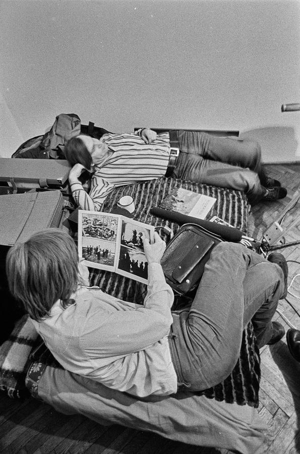 &bdquo;Żywa galeria&rdquo;, performance Krzysztofa Zarębskiego, ok. 1974