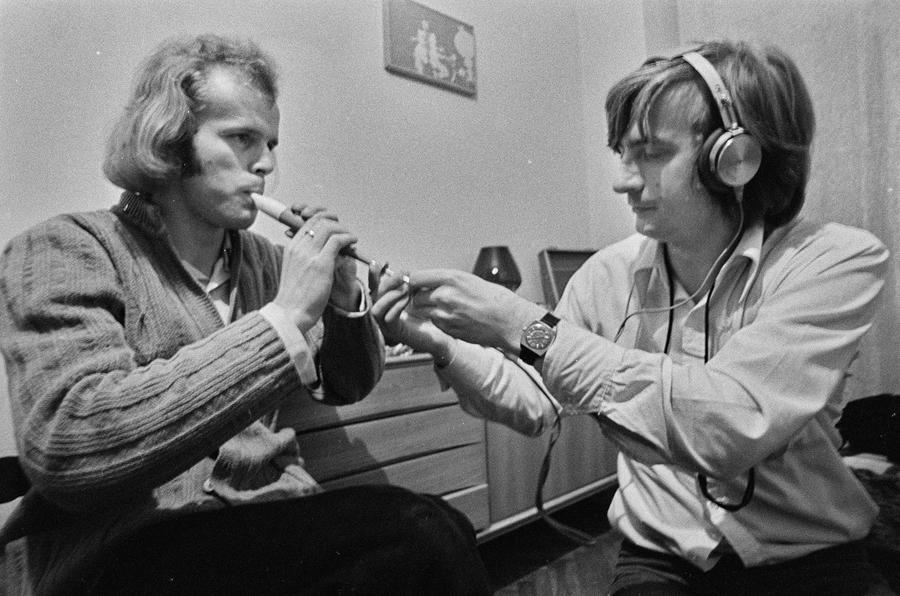 &bdquo;Żywa galeria&rdquo;, performance Krzysztofa Zarębskiego, ok. 1974