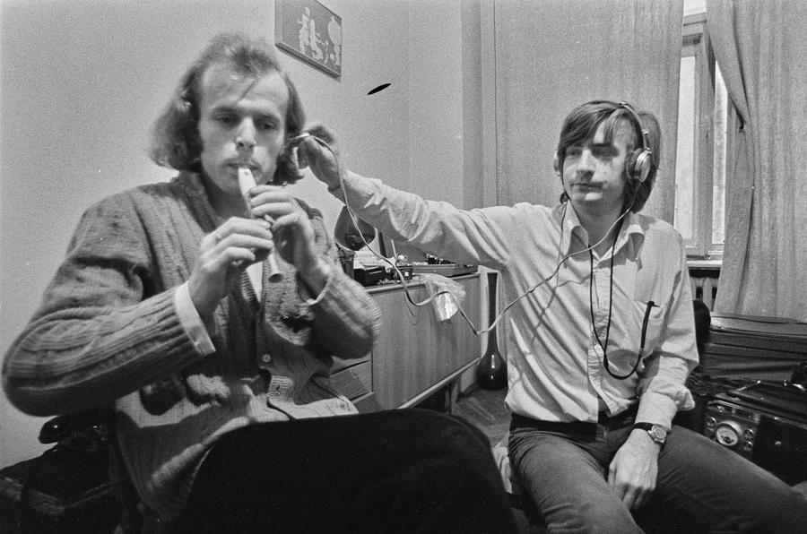 &bdquo;Żywa galeria&rdquo;, performance Krzysztofa Zarębskiego, ok. 1974