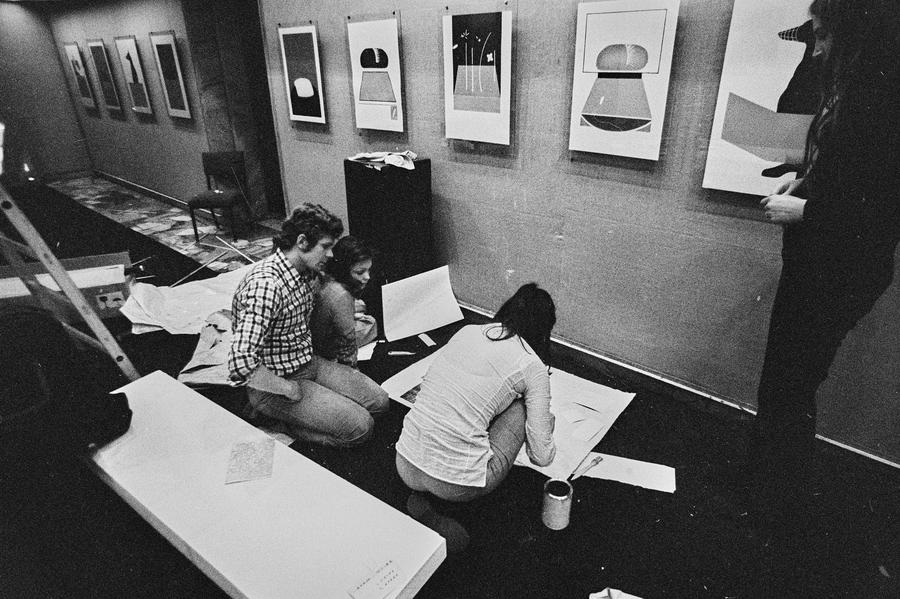 Krzysztof Zarębski, wystawa, Galeria Współczesna, Warszawa, 1973