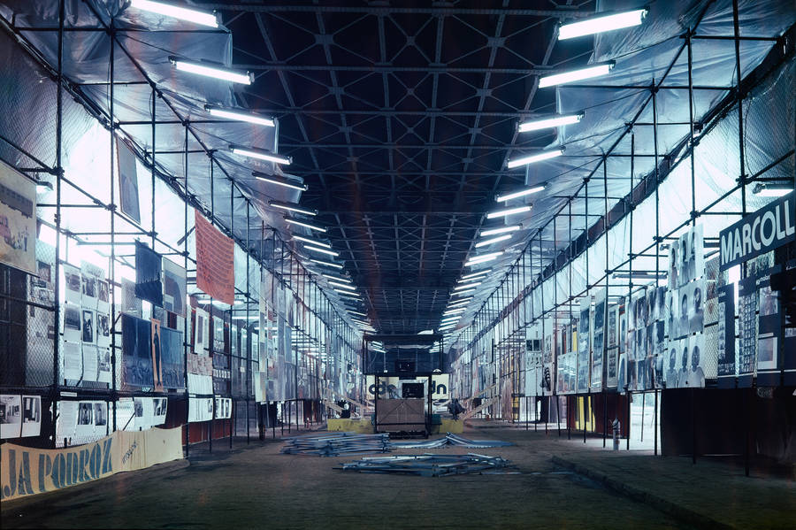 Wystawa CDN - &bdquo;Prezentacje Sztuki Młodych&rdquo;, Pod Mostem Poniatowskiego, Warszawa, 1977