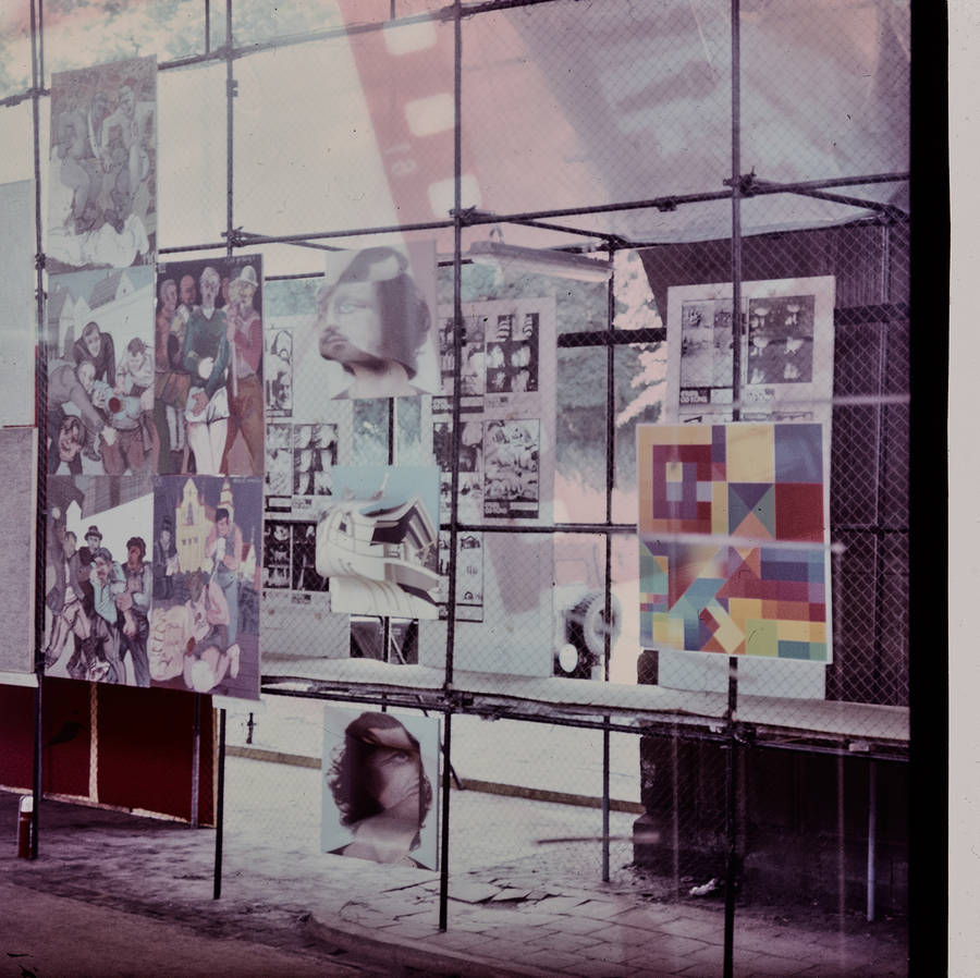 Wystawa CDN - &bdquo;Prezentacje Sztuki Młodych&rdquo;, Pod Mostem Poniatowskiego, Warszawa, 1977