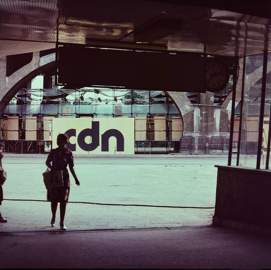 Wystawa CDN - &bdquo;Prezentacje Sztuki Młodych&rdquo;, Pod Mostem Poniatowskiego, Warszawa, 1977