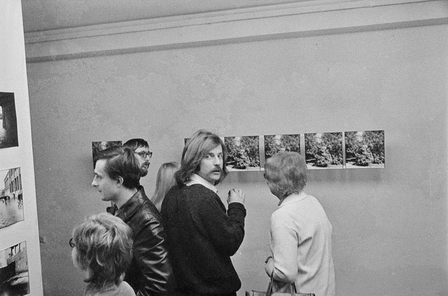 Zygmunt Rytka &bdquo;Przedziały czasowe&rdquo;, Galeria Remont, Warszawa, 1974