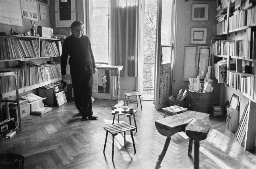 Andrzej Partum, Biuro Poezji, Warszawa (ul. Podchorążych), 1982