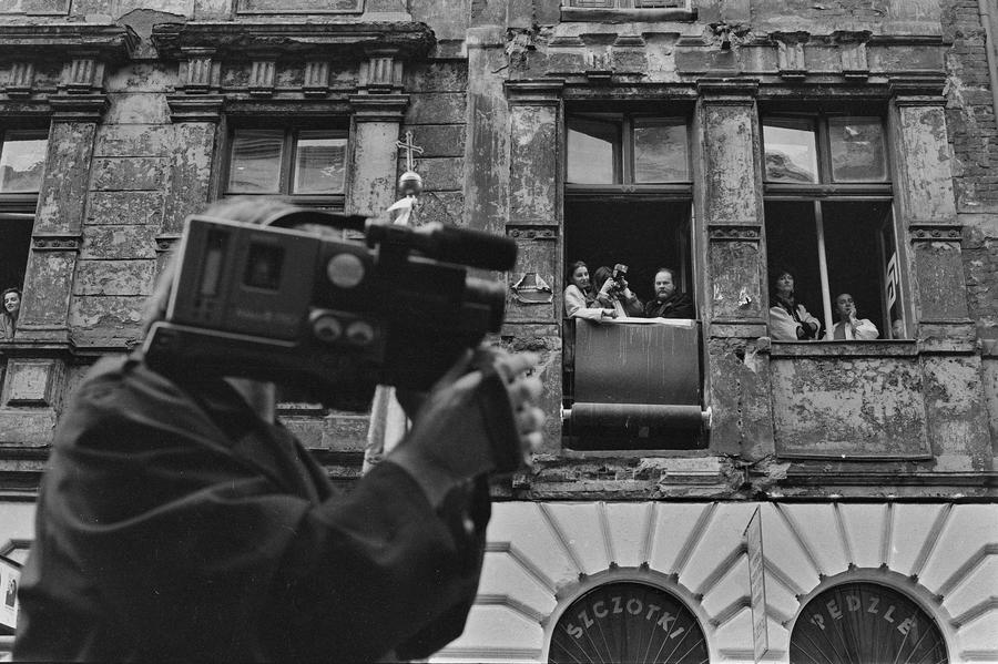 Adam Klimczak, &bdquo;Podłączyłem się do Wschodniej&rdquo;, Galeria Wschodnia, Ł&oacute;dź, 1991