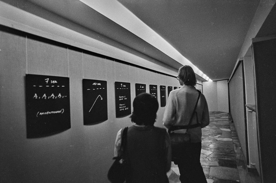 Piotr Bernacki, Wojciech Bruszewski, Jan Wojciechowski, &bdquo;Koncepcje&rdquo;, Galeria Wsp&oacute;łczesna, 1975