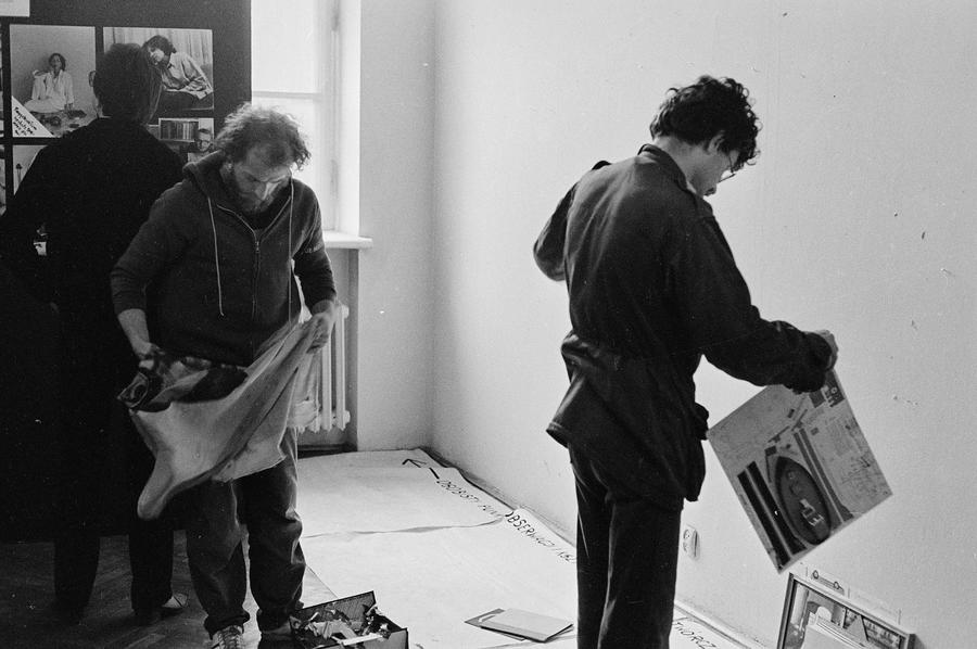 Wystawa performance, sesja i odczyty &bdquo;ZAPISY&rdquo;, Galeria BWA, Lublin 1983