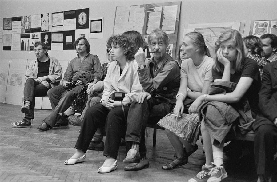 Wystawa performance, sesja i odczyty &bdquo;ZAPISY&rdquo;, Galeria BWA, Lublin 1983