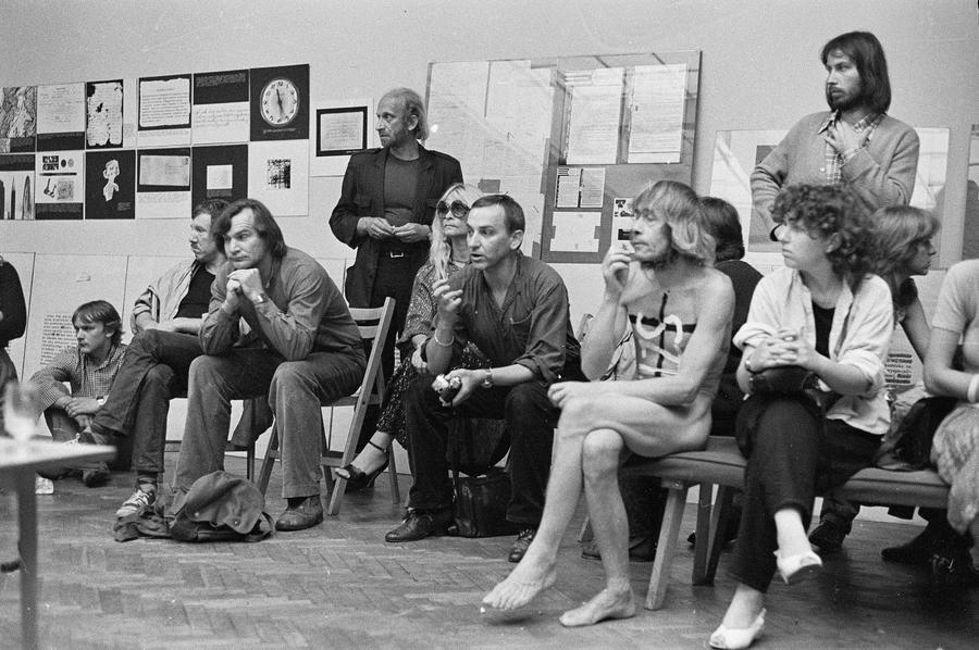 Wystawa performance, sesja i odczyty &bdquo;ZAPISY&rdquo;, Galeria BWA, Lublin 1983