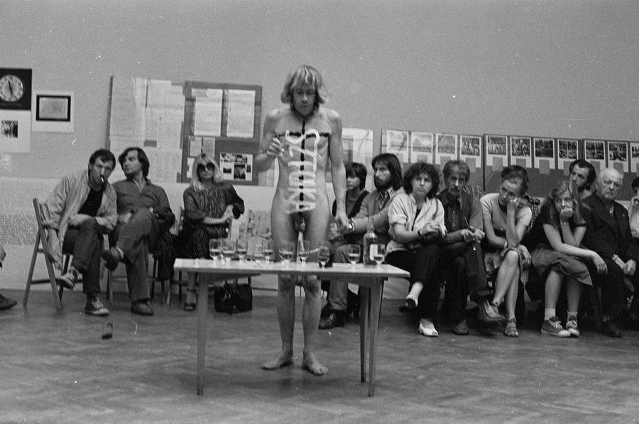 Wystawa performance, sesja i odczyty &bdquo;ZAPISY&rdquo;, Galeria BWA, Lublin 1983