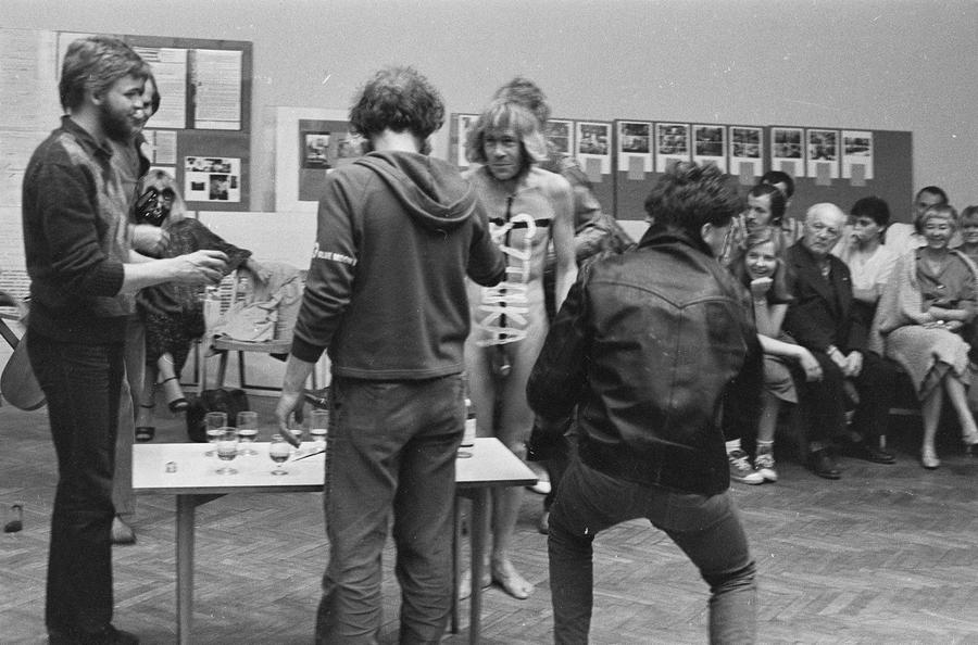 Wystawa performance, sesja i odczyty &bdquo;ZAPISY&rdquo;, Galeria BWA, Lublin 1983