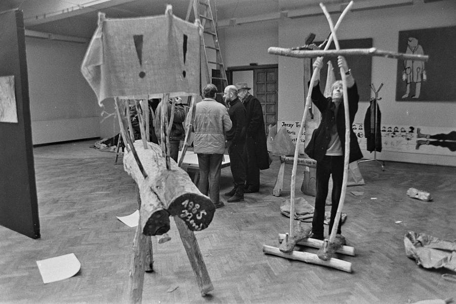Wystawa, performances, projekcje, referaty, sesja &bdquo;Zapisy 2&rdquo;, Galeria BWA, Lublin, 1986