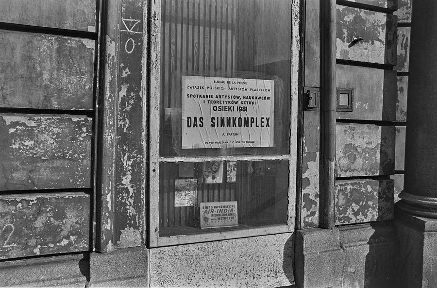 Andrzej Partum &bdquo;Das Sinnkomplex&rdquo; (plakaty), 1981