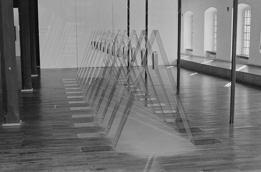 Wystawa &bdquo;Konstrukcja w procesie&rdquo; (dokumentacja), Łódź, 1990