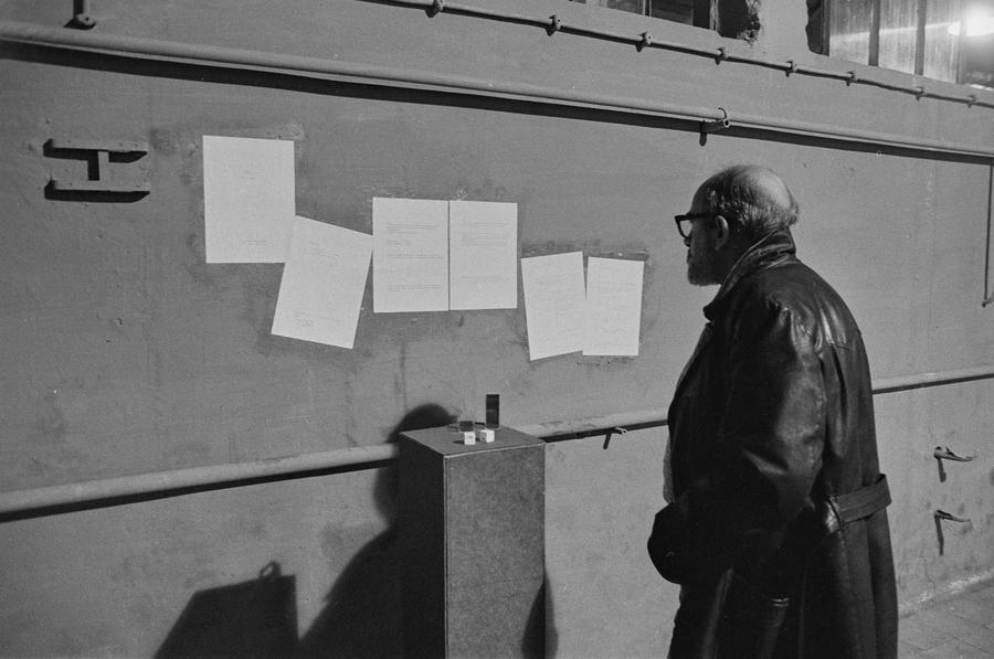 Wystawa &bdquo;Konstrukcja w procesie&rdquo;, Łódź, 1981