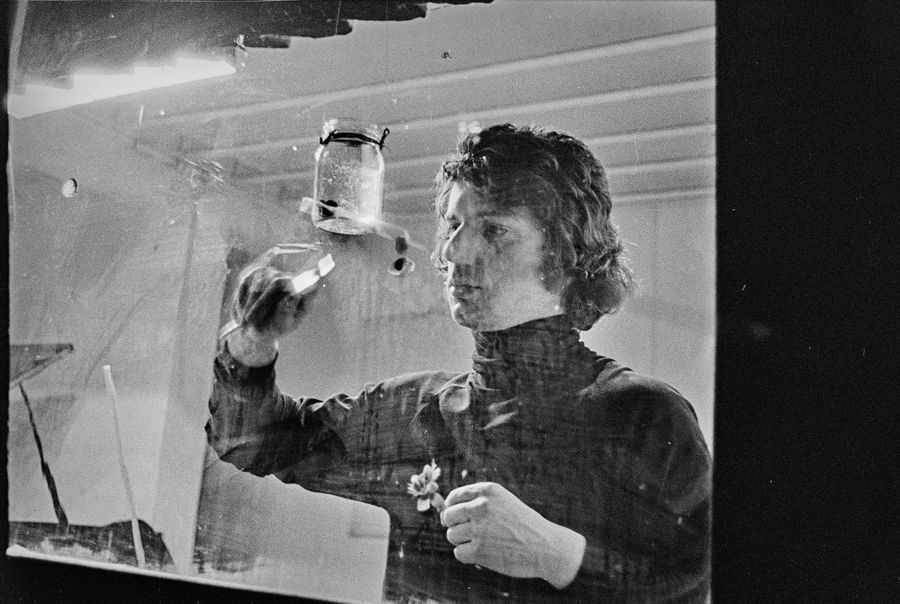 Krzysztof Zarębski, performance, 1973