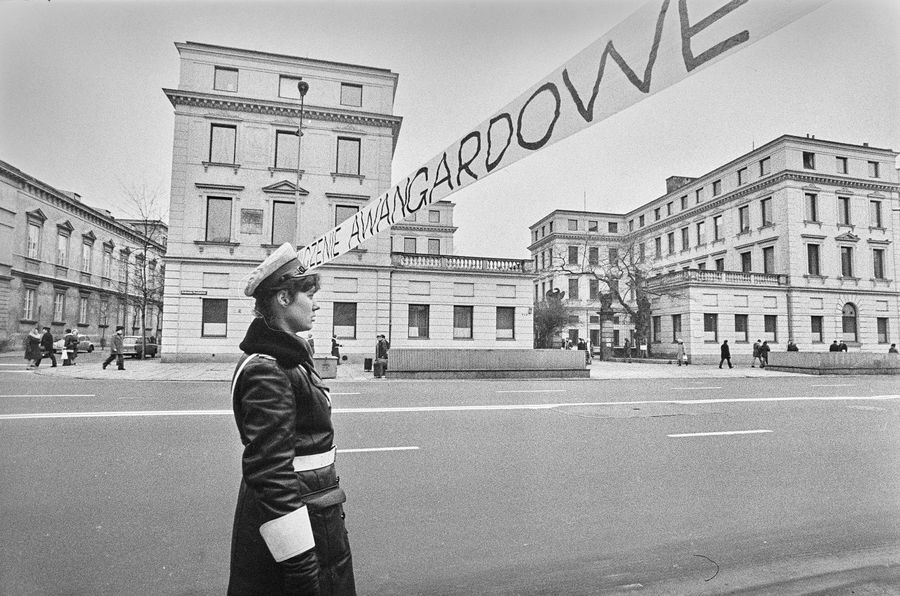 &bdquo;Żywa galeria&rdquo;, Andrzej Partum &bdquo;Milczenie awangardowe&rdquo;, 1974