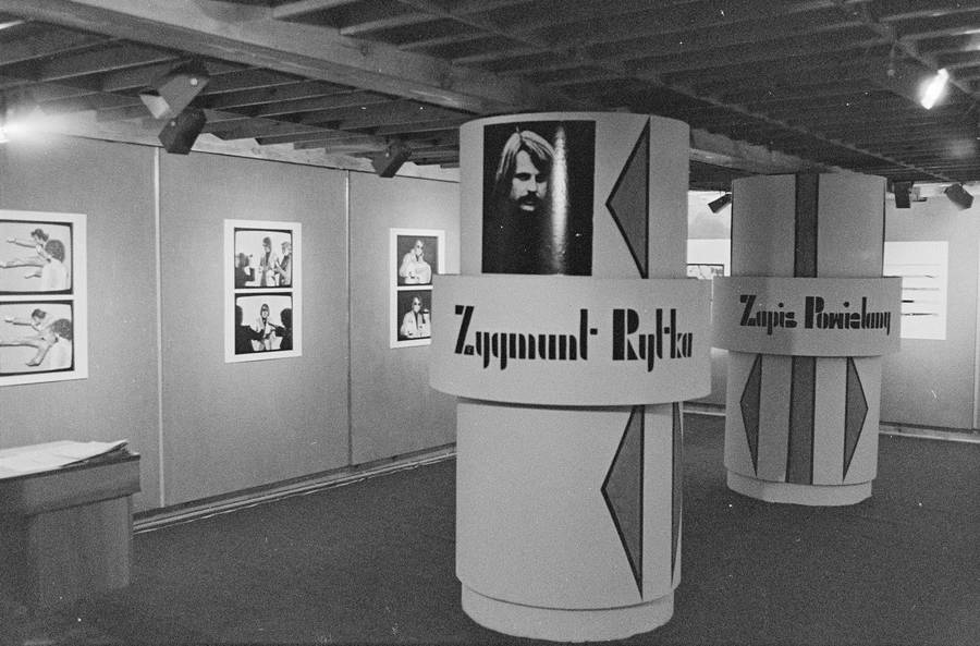 Zygmunt Rytka &bdquo;Zapis powielany&rdquo;, Galeria Warexpo, Warszawa, 1978