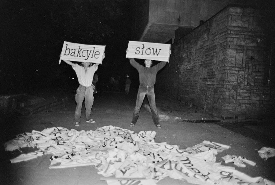 Wystawa i wydarzenia &bdquo;Sztuka faktu&rdquo;, Galeria BWA, Bydgoszcz, 1981