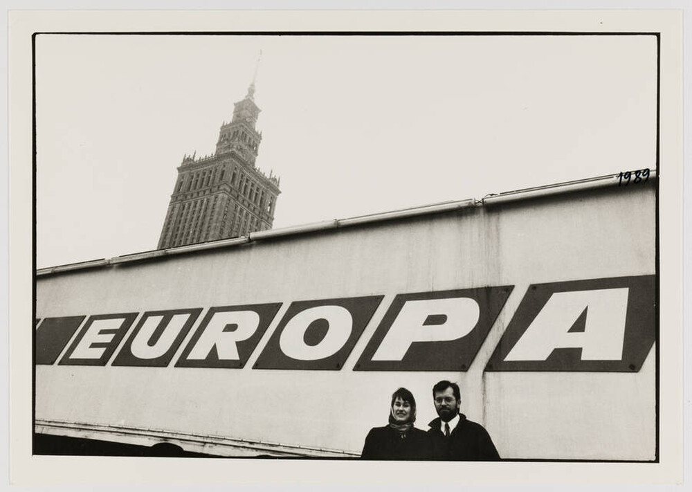 Postcard by Anna Beata Bohdziewicz with New Year's greetings for Zygmunt Rytka