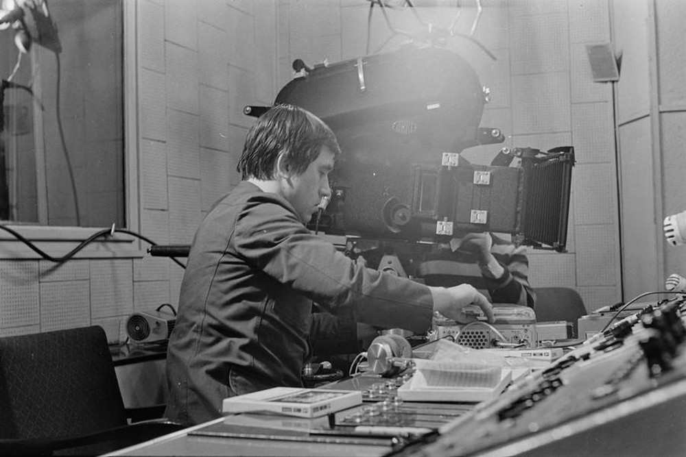 Live Gallery - discussion at Educational Films Factory, Łódź, c. 1974