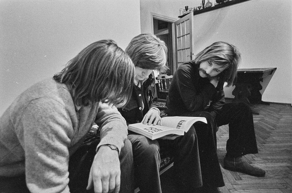 &bdquo;Żywa galeria&rdquo;, performance Krzysztofa Zarębskiego, ok. 1974