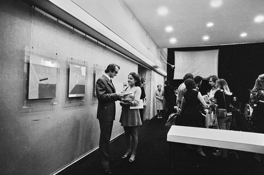 Krzysztof Zarębski, exhibition, Wsp&oacute;łczesna Gallery, Warsaw, 1973