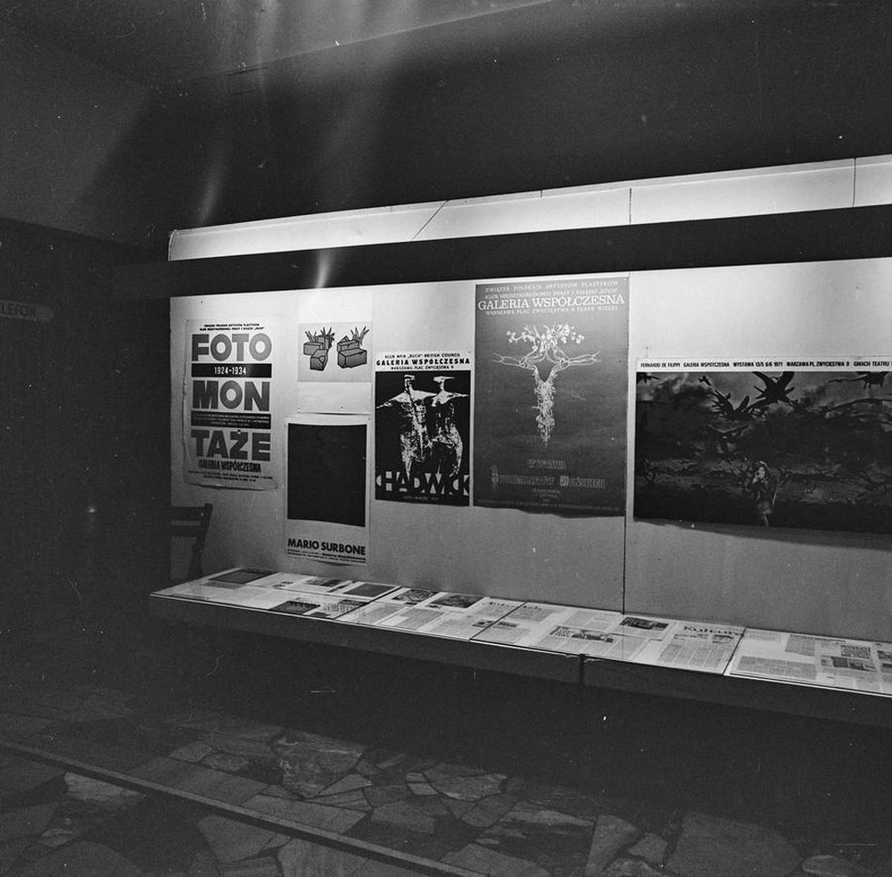 Współczesna Gallery, "Documentation Show", Warsaw, 1972