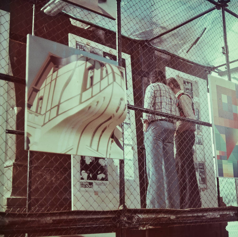 Wystawa CDN - &bdquo;Prezentacje Sztuki Młodych&rdquo;, Pod Mostem Poniatowskiego, Warszawa, 1977