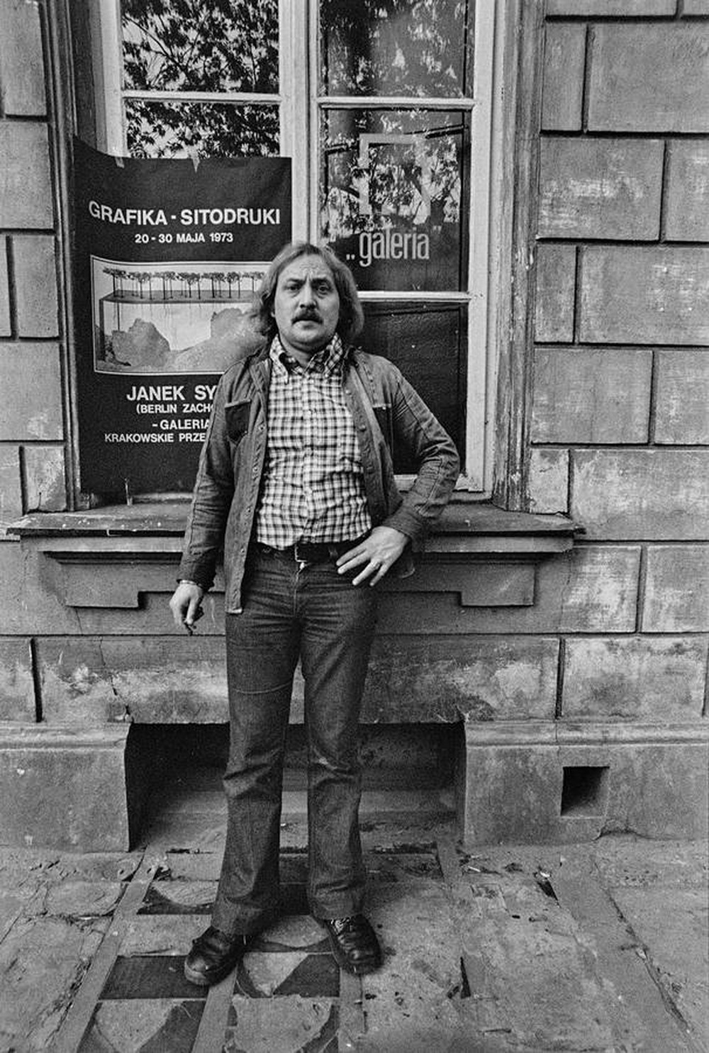 Janek Sylla, „Grafika - Sitodruki”, Galeria Repassage, Warszawa, 1973