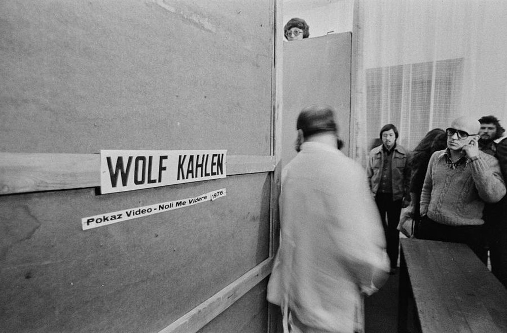 Wolf Kahlen, „Noli me videre”, Galeria Labirynt, Lublin, 1976