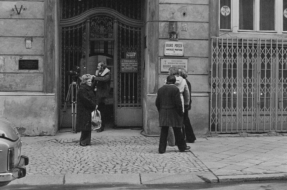 &bdquo;Żywa galeria&rdquo;, Andrzej Partum, Biuro Poezji, Warszawa, 1974