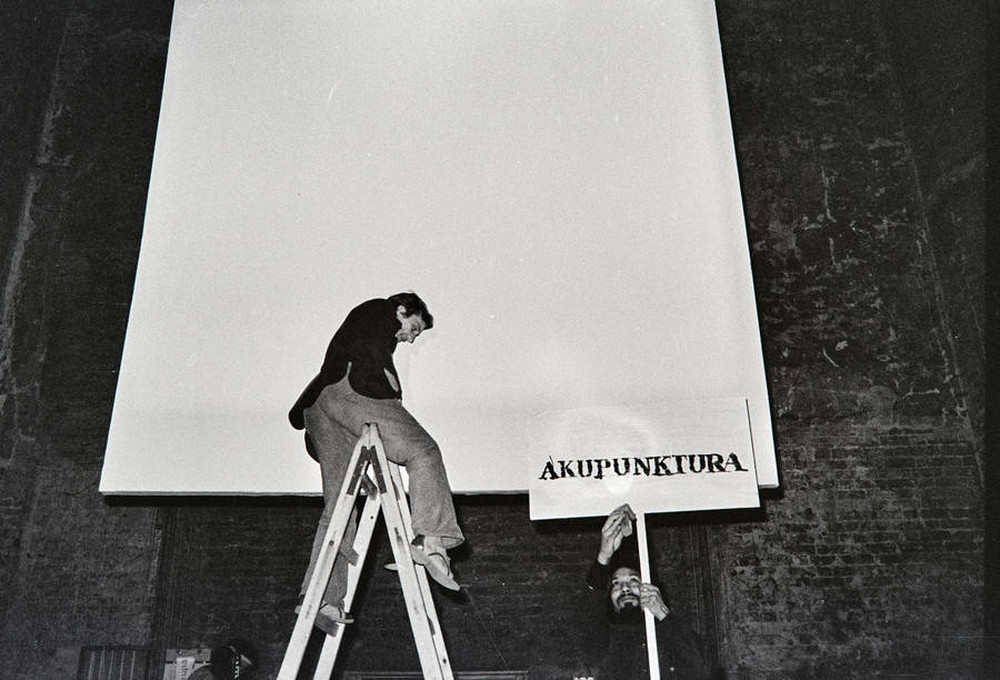 Andrzej Partum, „Akupunktura”, Galeria El, Elbląg, 1973