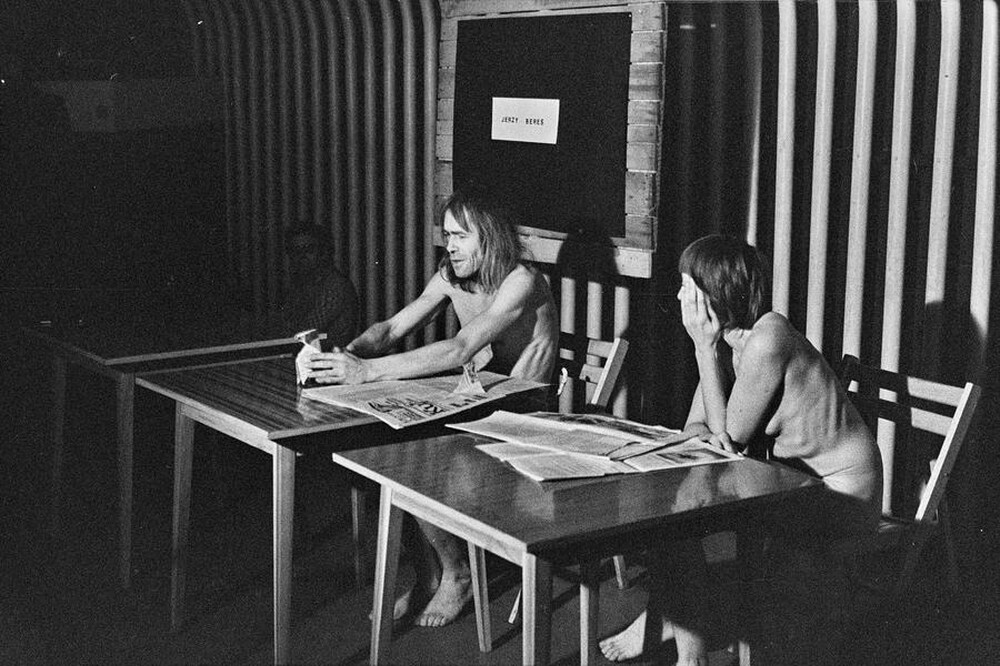 Jerzy Bereś, "Ritual of Culture", Riwiera Remont Student Club, Warsaw, 1977