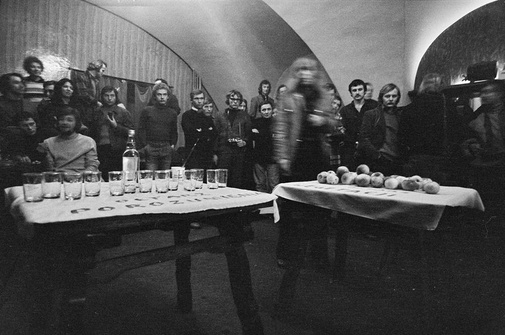Jerzy Bereś, "Existential Ritual", LDK Labirynt Gallery, Lublin, 1976