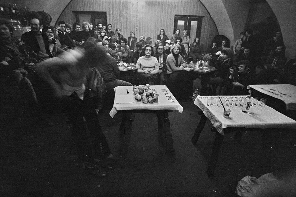 Jerzy Bereś, "Existential Ritual", LDK Labirynt Gallery, Lublin, 1976