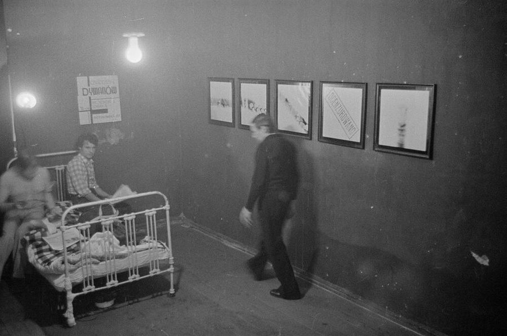 Zygmunt Rytka, "Holographs", Czyszczenie dywanów Gallery, Łódź, 1982