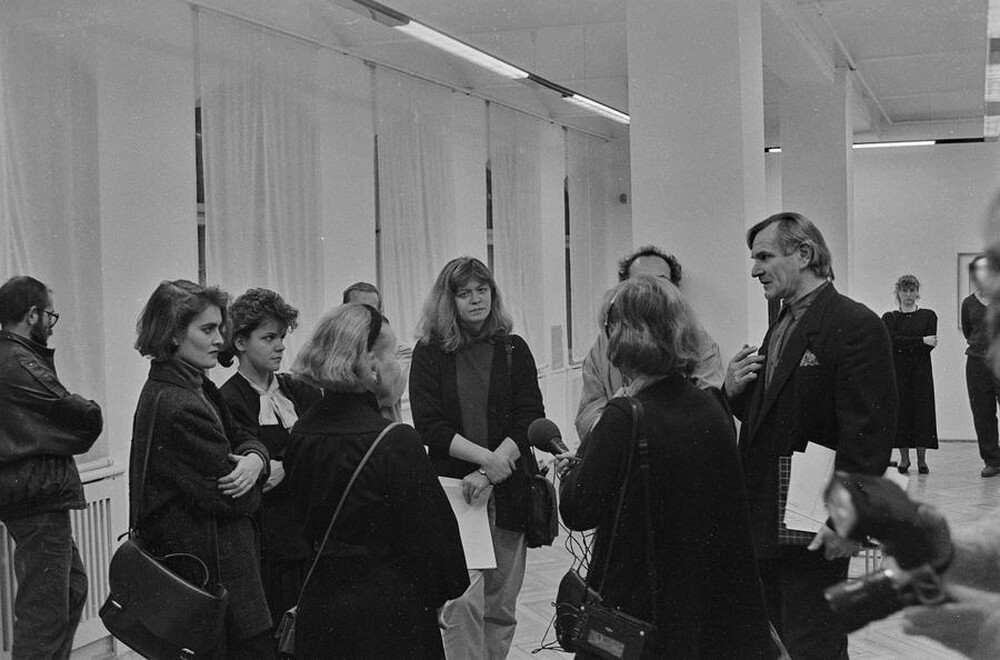 Wystawa &bdquo;Ruch łódzkiej neoawangardy 1970-1992&rdquo;, Pałac Grohmana, Ł&oacute;dź, 1992