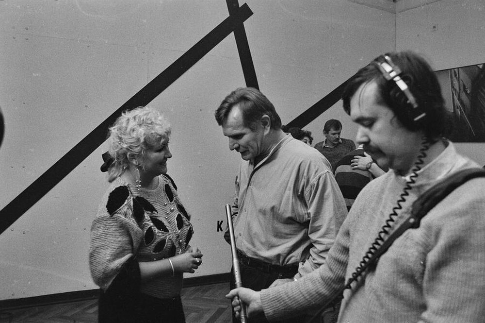 Józef Robakowski, „Gabinet kątów energetycznych”, Galeria Wschodnia, Łódź, 1987