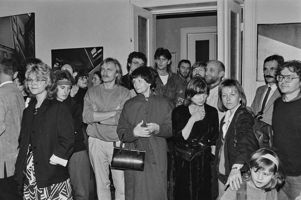 Józef Robakowski, „Gabinet kątów energetycznych”, Galeria Wschodnia, Łódź, 1987