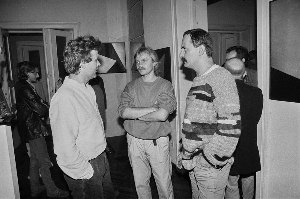 J&oacute;zef Robakowski, &bdquo;Gabinet kątów energetycznych&rdquo;, Galeria Wschodnia, Ł&oacute;dź, 1987