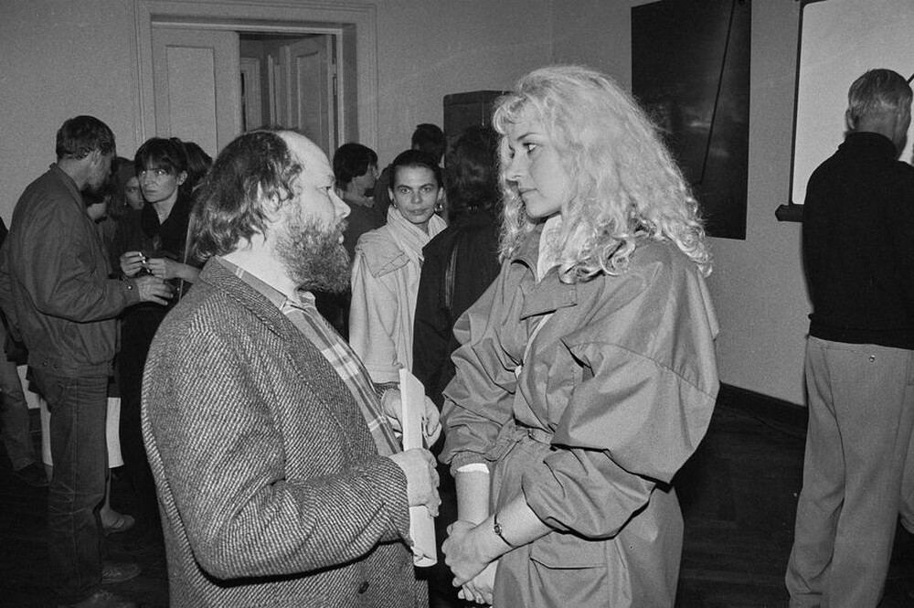 J&oacute;zef Robakowski, &bdquo;Gabinet kątów energetycznych&rdquo;, Galeria Wschodnia, Ł&oacute;dź, 1987