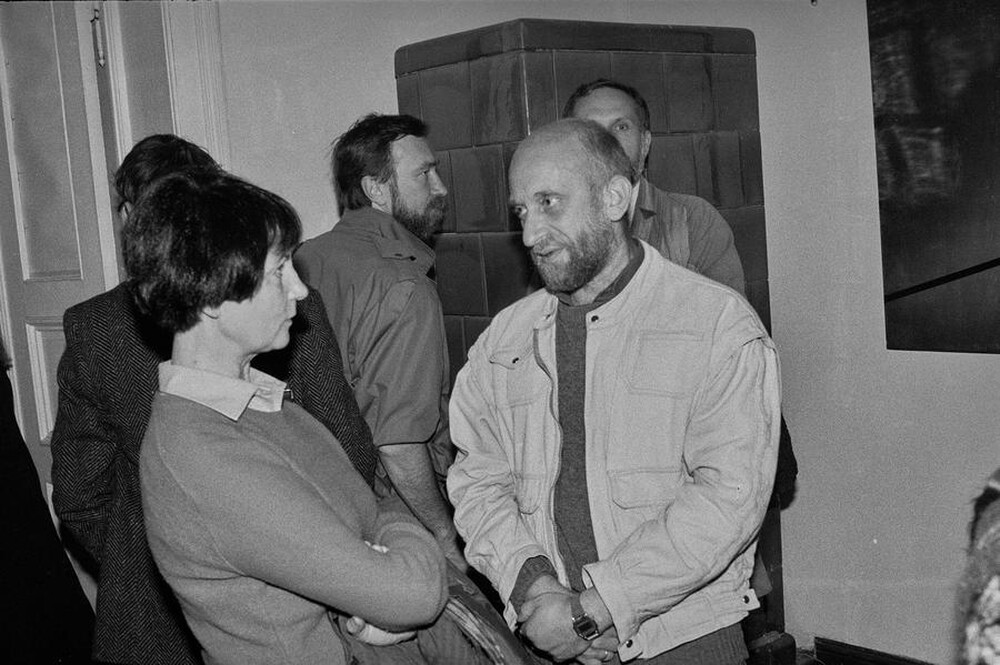 J&oacute;zef Robakowski, &bdquo;Gabinet kątów energetycznych&rdquo;, Galeria Wschodnia, Ł&oacute;dź, 1987