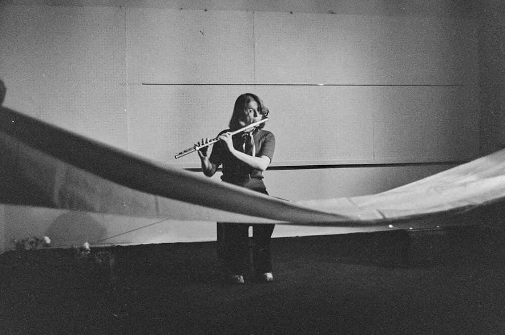 Krzysztof Zarębski, performance &bdquo;Ambush&rdquo;, Galeria Repassage, Warszawa, 1974