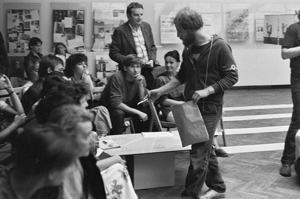 Wystawa performance, sesja i odczyty &bdquo;ZAPISY&rdquo;, Galeria BWA, Lublin 1983