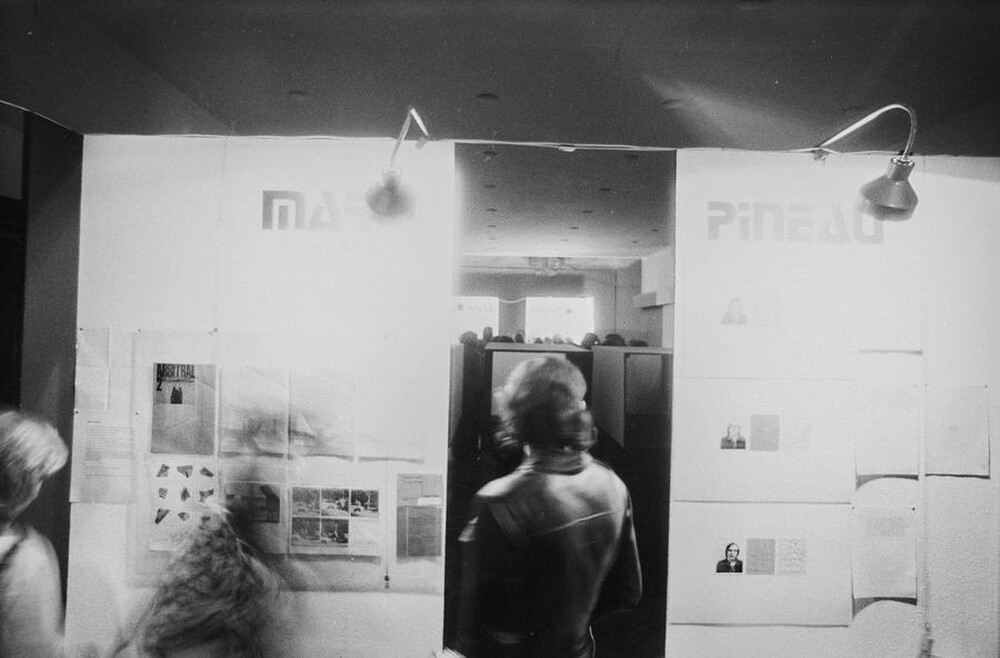 Exhibition "Forms of Artistic Activity", Wsp&oacute;łczesna Gallery, Warsaw, 1970s