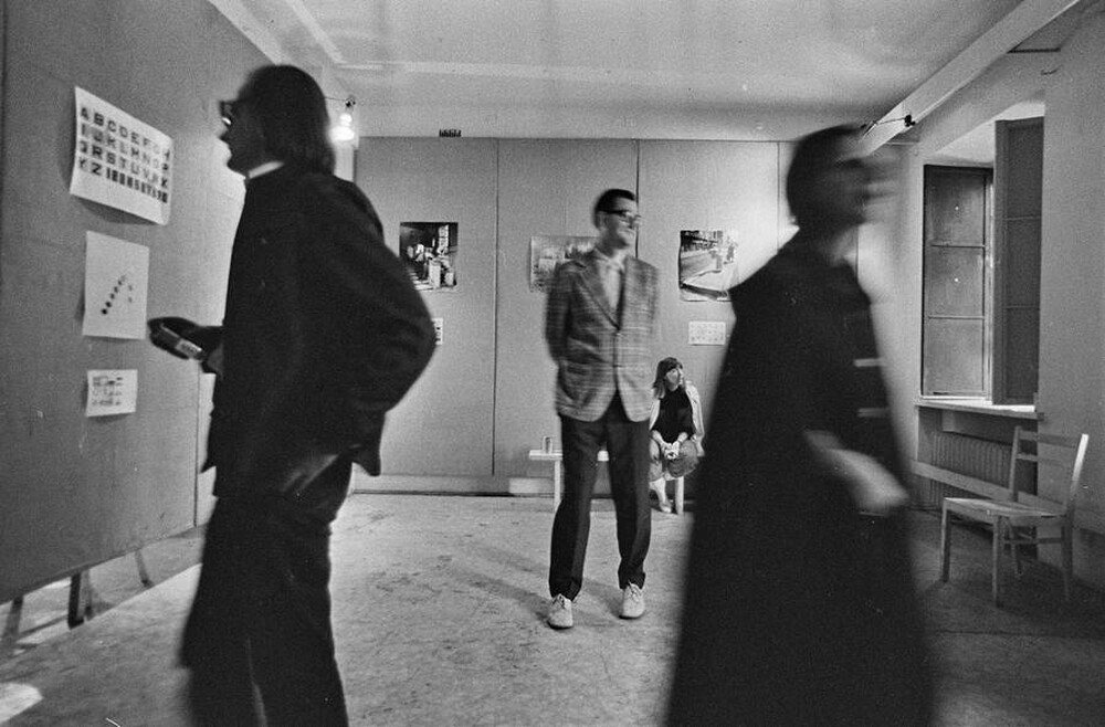 Miroslav Kivar at Repassage Gallery, 1975